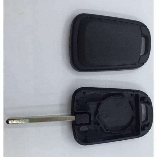 Transponder Key Shell for Opel for Buick for Chevrolet Cruze with Chip Slot with HU101 blade Car Key Blanks Case