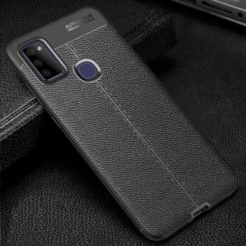 Case for Samsung Galaxy M51 Litchi Pattern leather Soft TPU COVER for Samsung Galaxy M51 Coque for Samsung M51 Capa Fundas
