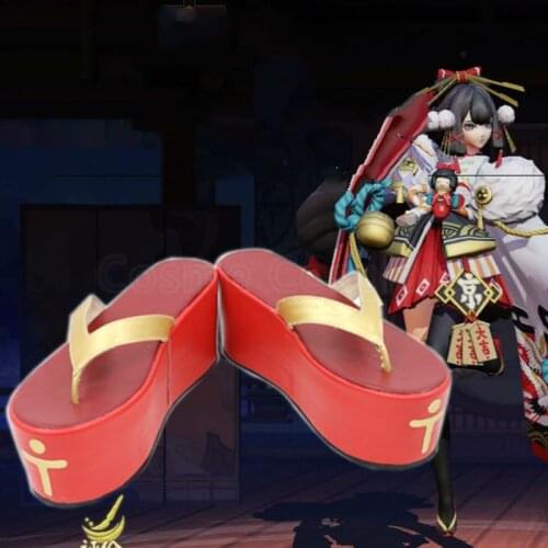 Cos Onmyoji Xue Nv Cosplay Shoes The Way of Yin and Yang Onmoji Arena Cosplay SR Cos Celebration Clogs