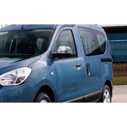 Dacia Dokker Chrome Mirror Cover 2 Piece Stainless Steel (2012-)
