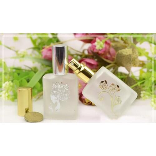 Capacity15ml 100pcs/lot Portable bronzing spray perfume bottles, glass bottles, perfume packaging bottles