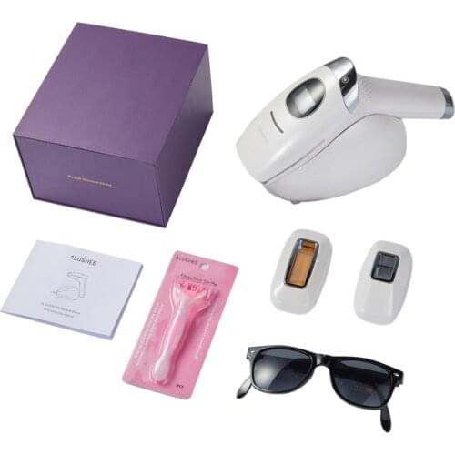 AP10 ALUSHEEE Laser Epilator Hair Removal Machine Permanent 0.8s Painless Cool Ipl Laser Hair Removal Machine Unlimited Flashes