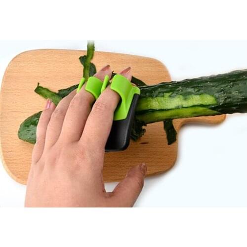 Stainless Creative Finger Held Palm Peeler Cucumber vegetable Household Multi-function Planer Fruit peeler Kitchen Accessories