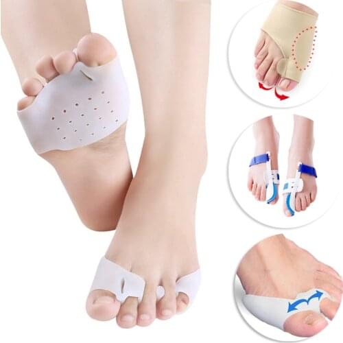 Orthopedic Bunion Corrector Hallux Valgus Toes Separator Pedicure Foot Care Tools Bone Thumb Straightener Big Toes Protector