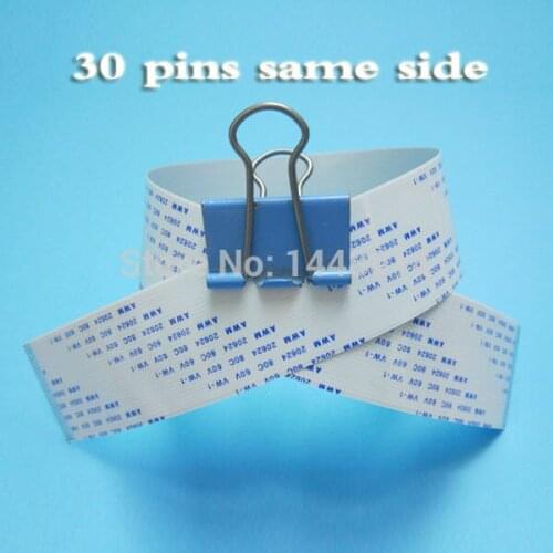 High quality 20pcs printer Infiniti Phaeton Crystaljet for Seiko 510 head data cable 30pins 35cm/40cm/60cm printhead cable