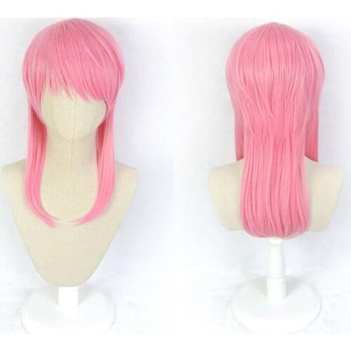 Tokyo Revengers Sanzu Haruchiyo Pink Long Wig Cosplay Costume Heat Resistant Synthetic Hair Haruchiyo Akashi Wigs