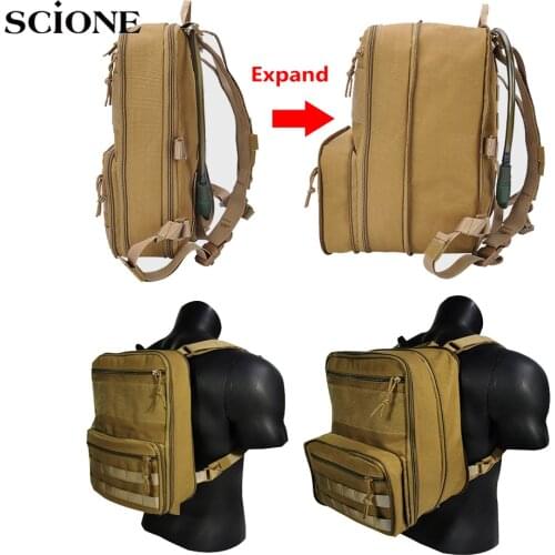 Camping Backpack Military Bag Men Travel Bags Tactical Molle Climbing Rucksack Hiking Outdoor Sports Army Hunting Bag XA126A