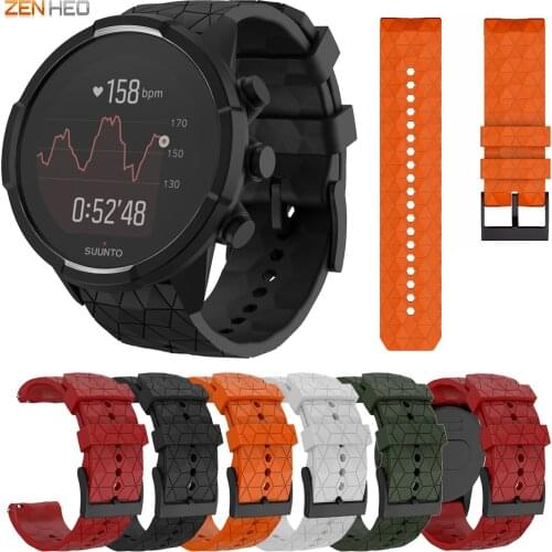 Silicone Strap For Suunto 7 9 D5 Smart Watch Band Replacemet Watchband For Suunto Spartan Sport Wrist HR Baro