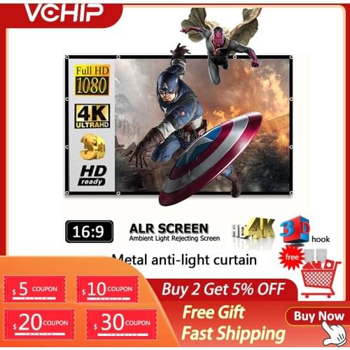 Vchip Screens For Projectors