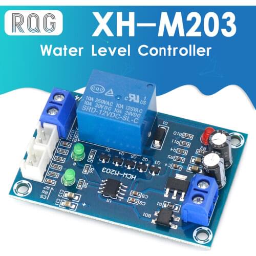 XH-M203 Full Automatic Water Level Controller Pump Switch Module AC/DC 12V Relay