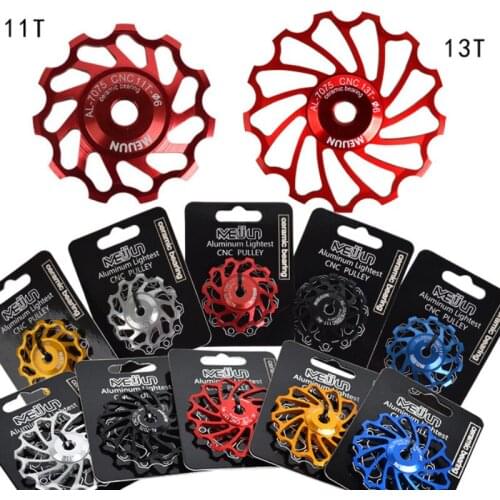 11T 13T MTB Mountain Road Bikes Bicycles Rear Derailleur Pulley Roller Idler Bearing Jockey Wheel Parts