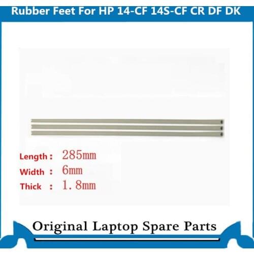 DIY Repalcement Rubber Feet For HP 14-CF 14S-CF CR DF DK CF008TX Bottom Case Black Sliver L24478-001