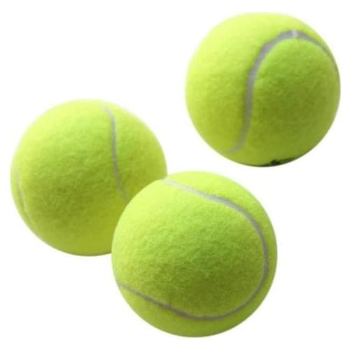 Suzakoo Three pcs high elastic tennis ball for beginner training