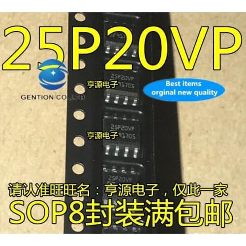 30pcs 100% orginal new real stock M25P20 SOP - 8-25 p20vp VMN6TP silk screen memory