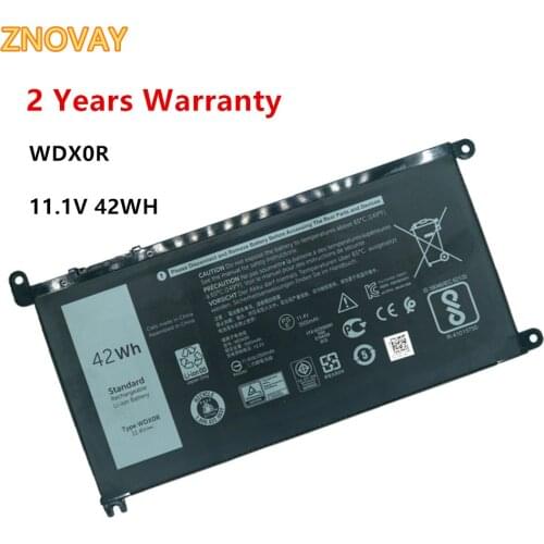 11.4V 42WH WDX0R 3CRH3 T2JX4 Laptop Battery For Dell Inspiron 13 7368 14-7460 15 7560 17 5765 5767 5770 Notebook WDXOR