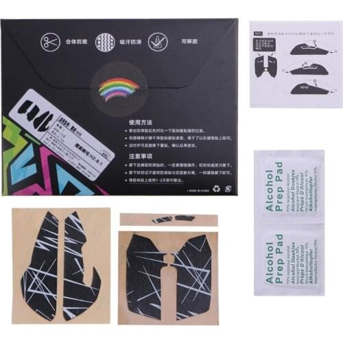 594A 5.12x3.94in Mouse Skin Anti-slip Tape Mouse Skates Side Stickers for razer Viper Mini Mouse Moisture Wicking Pre Cut