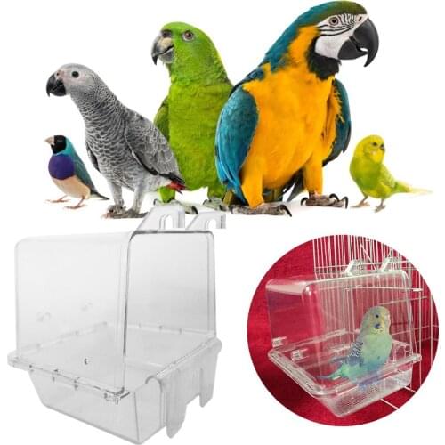 Pet Bird Bathtub Automatic Acrylic Durable Bathroom Bathtub For All Kinds Of Birds