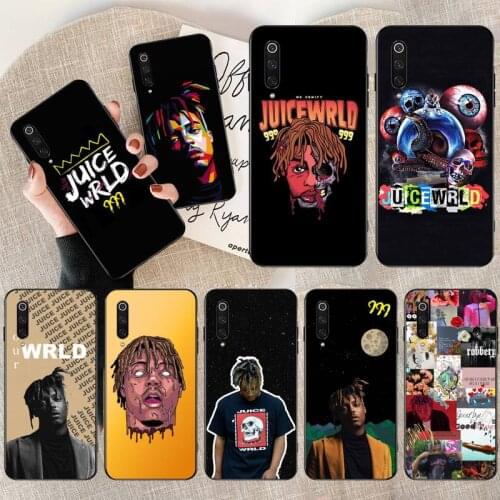 Juice WRLD Hip Hop 999 Coque Shell Phone Case for Xiaomi Mi Note 10 Lite Mi 9T Pro xiaomi 10 10 CC9 Pro 9SE
