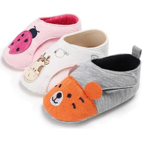 Babyshoes spring and autumn 0-1 year old female baby non-slip soft bottom shoes baby toddler shoes