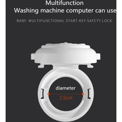 2Pcs/Set Electrical Switch Button Lock Box Child Safety Lock Anti-switch Box Washing Machine Computer Care For Children Hot Sale