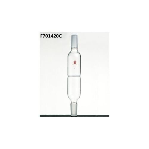 F701420C Filter, tube, Fritted Disc, Joints:14/20, Approximate Frit O.D.:20mm, Porosity:G2