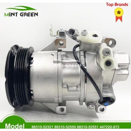 5SE09C AC Compressor For Toyota Yaris 05-10 Vitz Sienta 2003 Scion XA 88310-52320 88310-52321 88310-52550 88310-52551 447220-973