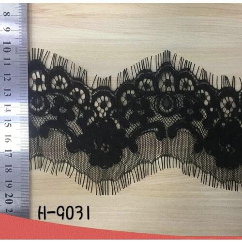Eyelash lace underwear and garment decoration accessories are available from stock