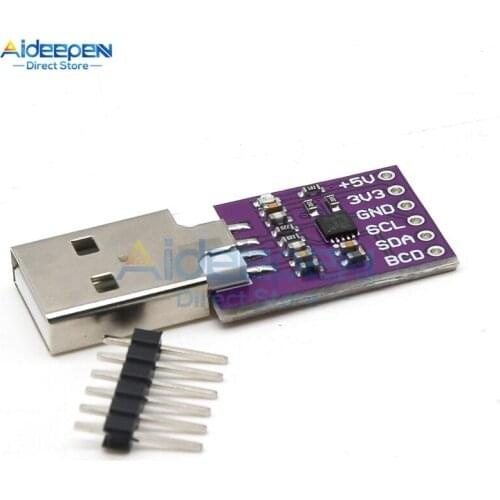 MCU-200 FT200XD USB to I2C Module Full Speed USB to I2C Bridge IIC Port TTL Level Input CMOS Output