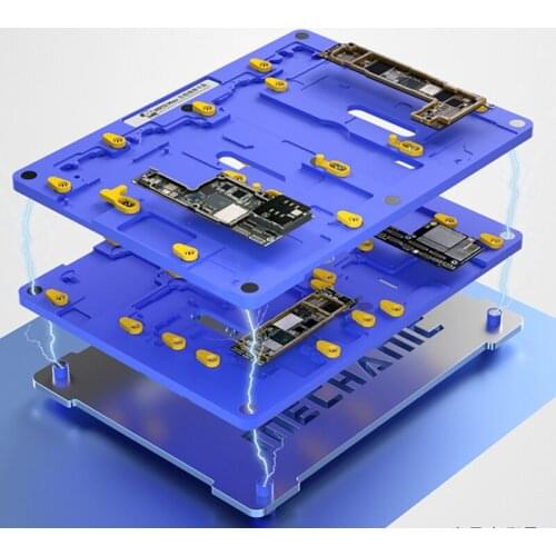 MECHANIC New MR12 Max 18 In 1 Phone Maintenance Fixture For IPhone 6-12PRO MAX Motherboard Upper Lower Layers Soldering Repair