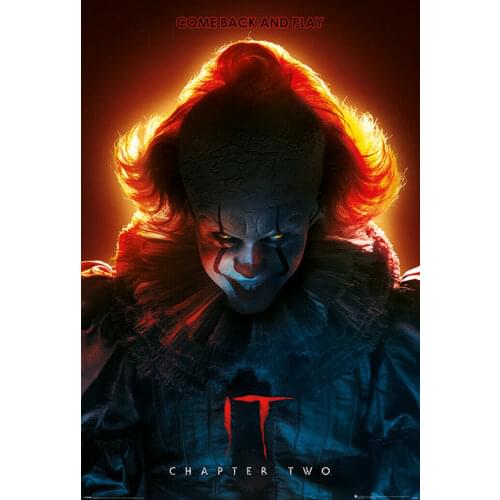 IT: CHAPTER TWO - MOVIE Art print Silk poster Home Wall Decor