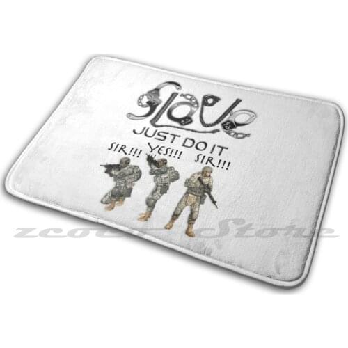 Slave Soft Non-Slip Mat Rug Carpet Cushion Slave Bdsm Boba Fett 80S Bounty Hunter Fetish Kink Master Dominant Jango Fett Kinky