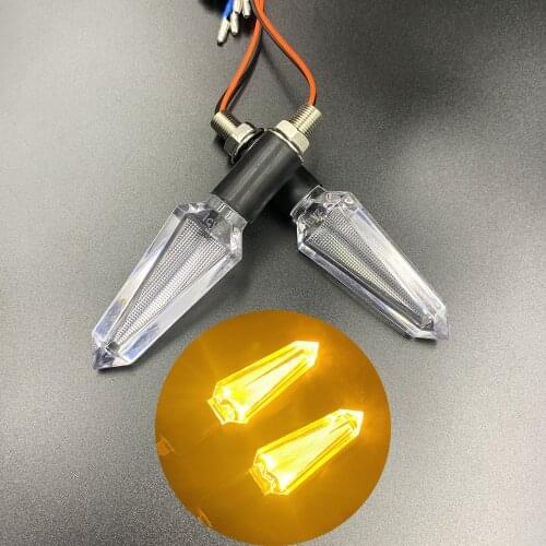 For KAWASAKI Z Z750 Z750S Z1000 Z1000SX Z250SL ER6N KLR 650 LED Turn Signal Indicator Motorcycle Accessories Light Blinker Lamp