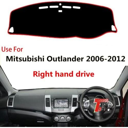 TAIJS Factory Protective Polyester Fibre Car Dashboard Cover For Mitsubishi Outlander 2006 2007 2008 09 10 1112 Right Hand drive