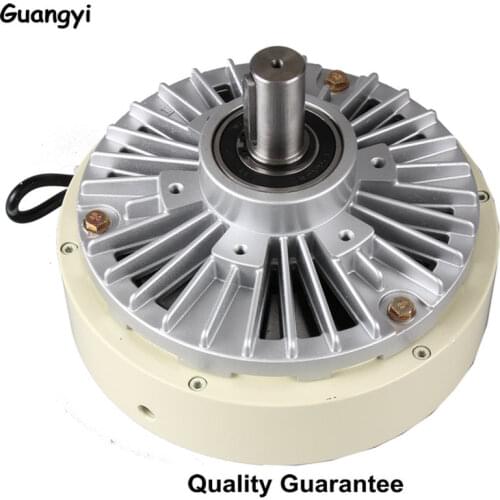 Single-axis Brake 0.6kg-40kg Magnetic Powder Clutch 24V Tension Controller Electromagnetic Powder Brake