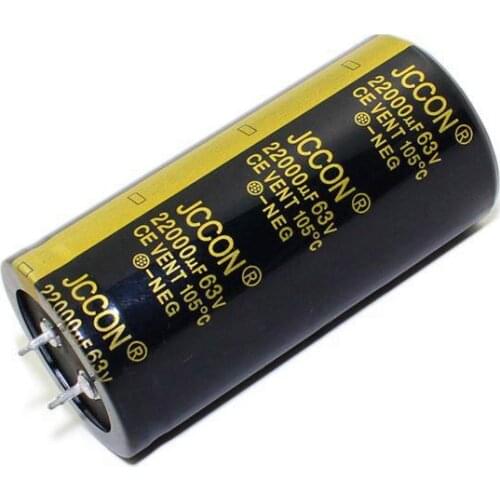 JCCON Horn Aluminum Electrolytic Capacitor 63v22000uf Volume 35*70 Audio Amplifier Audio