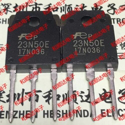 10pcs / lot 23N50E FMH23N50ES new stock TO-3P 500V 23A