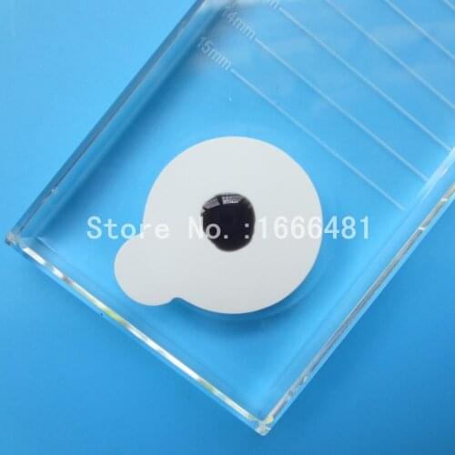300pcs Protective Eyelash Extension Glue Cover Sticker For Jade Crystal Stone
