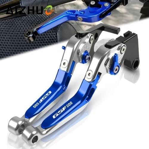 Motorcycle CNC Aluminum Clutch Brake Lever FOR SUZUKI GSF600 BANDIT 2007-2015 GSF 600 2014 2013 2012 2011 Adjustable Accessories