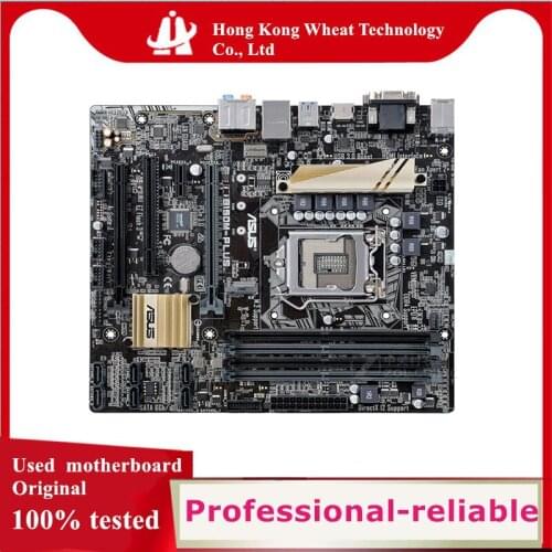 For ASUS B150M-PLUS Motherboard Socket LGA 1151 DDR4 sata3 For Intel B150 Original Desktop Used Mainboard
