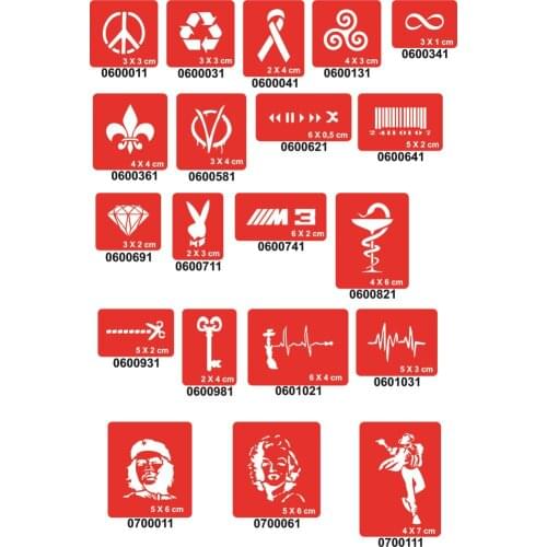 Spray Tattoo Indian Henna Templates