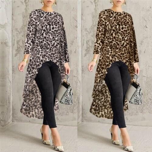 Leopard Loose Maternity Blouse Tops Maternity Dress Clothes 2020 Autumn Pregnant Women Long Sleeve Shirts Pregnancy Clothings