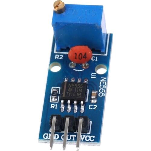 NE555 Signal Generator Module Used to Produce Square Wave Signal Used to Adjust the Output Frequency High Quality