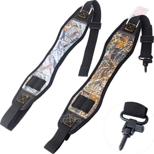 Nylon Rifle Outdoor Hunting With Camouflage Gun Strap Rope Printing Multi-Function Portable Sportswear Accessories