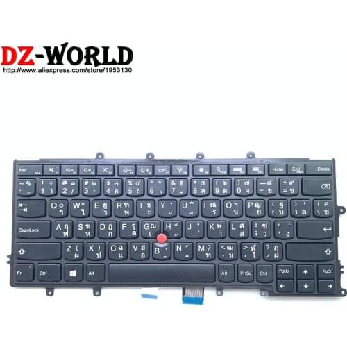 New/orig TH Thai Keyboard for Lenovo Thinkpad X230S X240 X240S X250 X260 Teclado 04Y0972 04Y0934