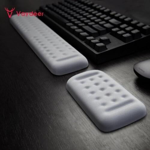 Wrist Rest Memory Foam Hand Palm Rest Support for Typing and Wrist Pain Relief and Repair