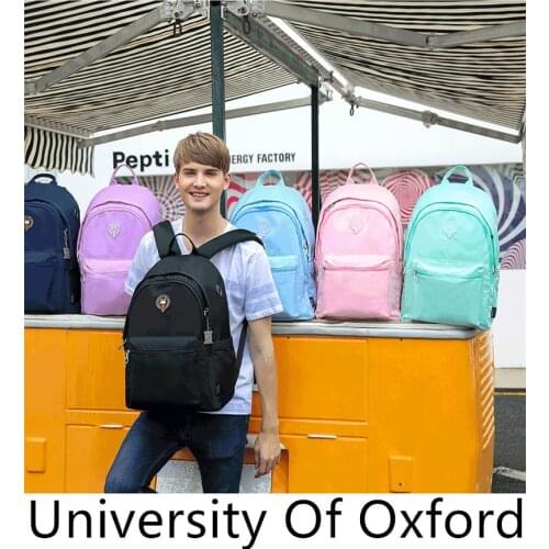UNIVERSITY OF OXFORD Elementary/middle CHILDREN Safety Casual School Bag Computer shoulder backpack portfolio for boys class 3-6