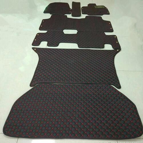 Custom special car floor mats for Honda STEP WGN Stepwagon RG1 RG3 RK1 RK5 RP 7 8 seats 2020-2005 durable waterproof carpets