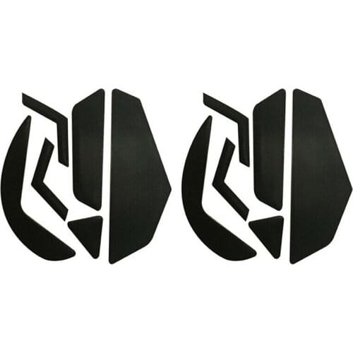 1Sets High Quality Black Mouse Mic Feet Skates Pads 0.65mm For Gaming Logitech G502