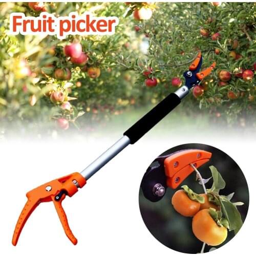 0.6M Fruit Picker Tree Pruner Durable Convenient Short Reach Branches Bypass Trimming Lopper Garden Supplies For Long-distance