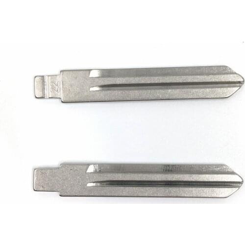 10 pcs/lot Number 22# NSN14 KD Blade Metal Blank Uncut Flip key blade for KD JMD VVDI Remote Key for N-issan Tiida Livina Teana
